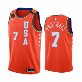 Maillot NBA Golden State Warriors Eric Paschall 7 Nike 2020 Rising Star Swingman - Homme